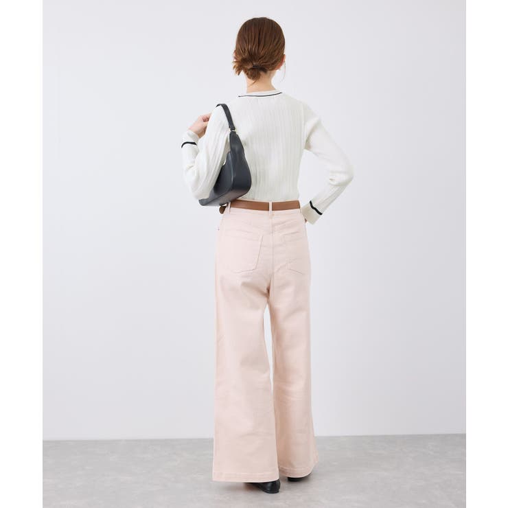 シルク混ワンポイントニットプルオーバー | ROPE' PICNIC | 詳細画像8 