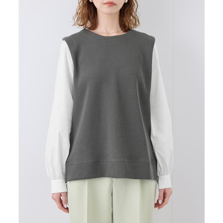 布帛コンビプルオーバー | ROPE' PICNIC | 詳細画像13 