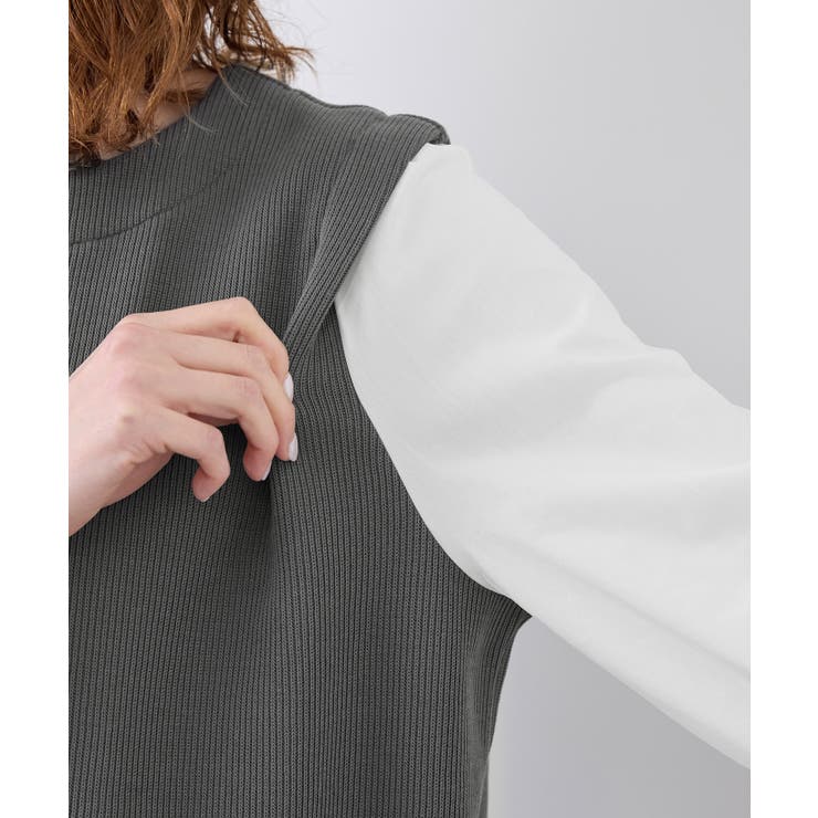 布帛コンビプルオーバー | ROPE' PICNIC | 詳細画像19 