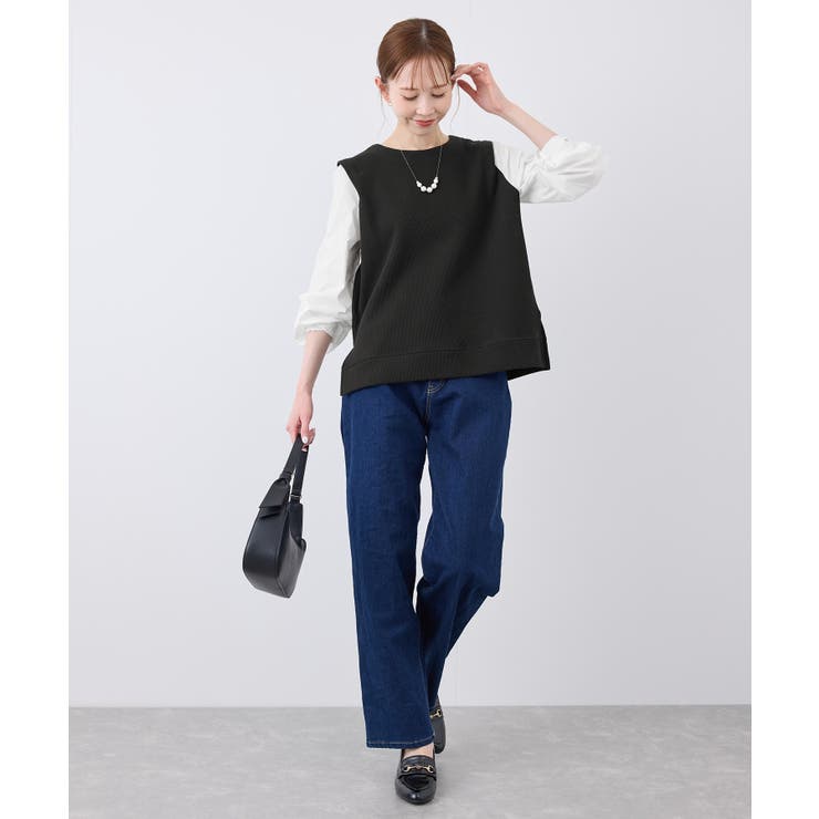 布帛コンビプルオーバー | ROPE' PICNIC | 詳細画像2 