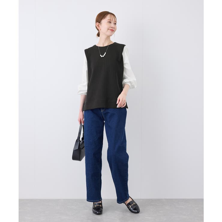 布帛コンビプルオーバー | ROPE' PICNIC | 詳細画像3 