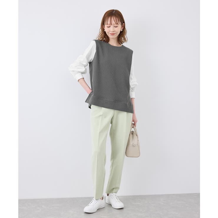 布帛コンビプルオーバー | ROPE' PICNIC | 詳細画像6 