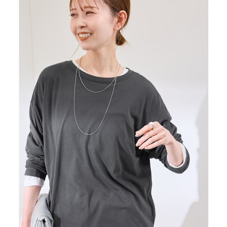 シアーロングTシャツ | ROPE' PICNIC | 詳細画像4 