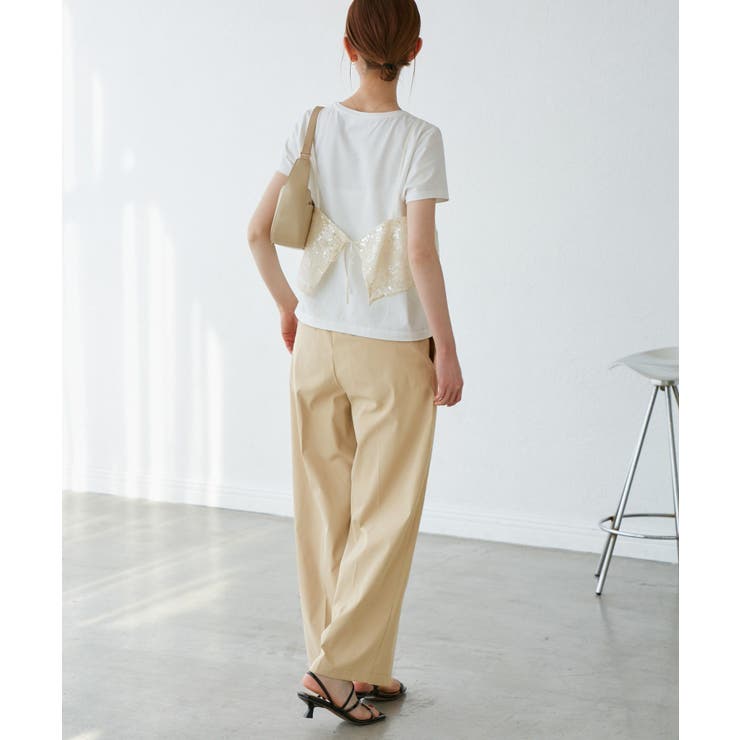 スパンコールビスチェ付きカットトップス | ROPE' PICNIC | 詳細画像10 