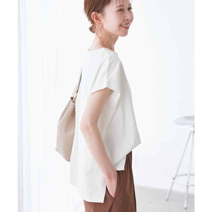 マルチファンクション二の腕すっきり見えカットトップス | ROPE' PICNIC | 詳細画像19 