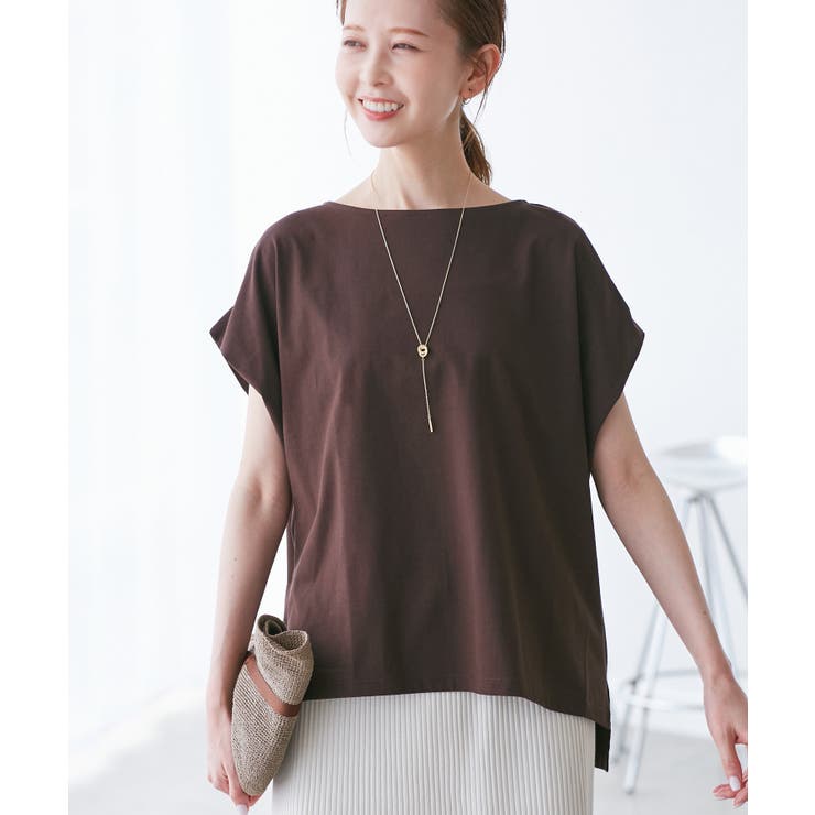 マルチファンクション二の腕すっきり見えカットトップス | ROPE' PICNIC | 詳細画像4 