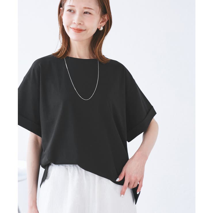 (entry price）マルチファンクション袖折り返しラウンドヘムtee | ROPE' PICNIC | 詳細画像16 