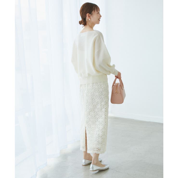 スポンジシアーニットプルオーバー | ROPE' PICNIC | 詳細画像10 