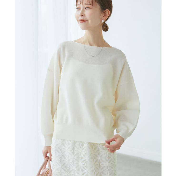 スポンジシアーニットプルオーバー | ROPE' PICNIC | 詳細画像11 