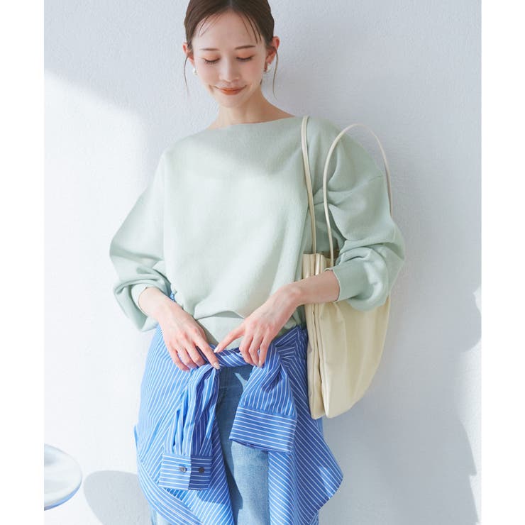 スポンジシアーニットプルオーバー | ROPE' PICNIC | 詳細画像16 