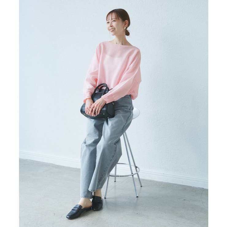 スポンジシアーニットプルオーバー | ROPE' PICNIC | 詳細画像17 