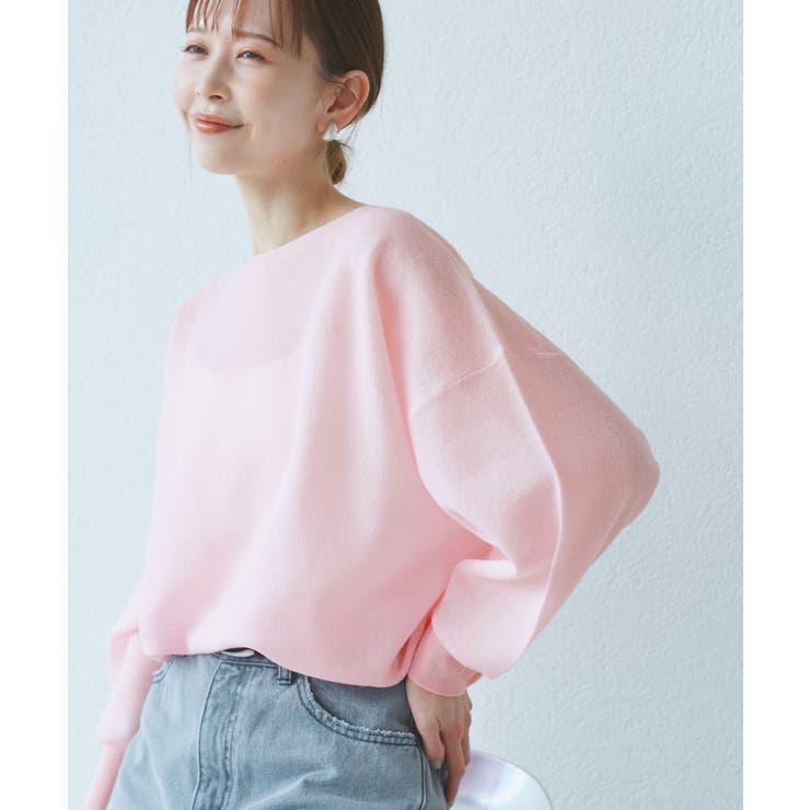 スポンジシアーニットプルオーバー | ROPE' PICNIC | 詳細画像19 