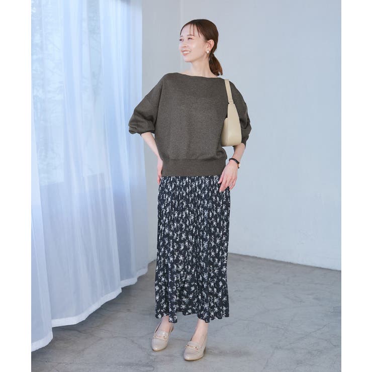 スポンジシアーニットプルオーバー | ROPE' PICNIC | 詳細画像2 