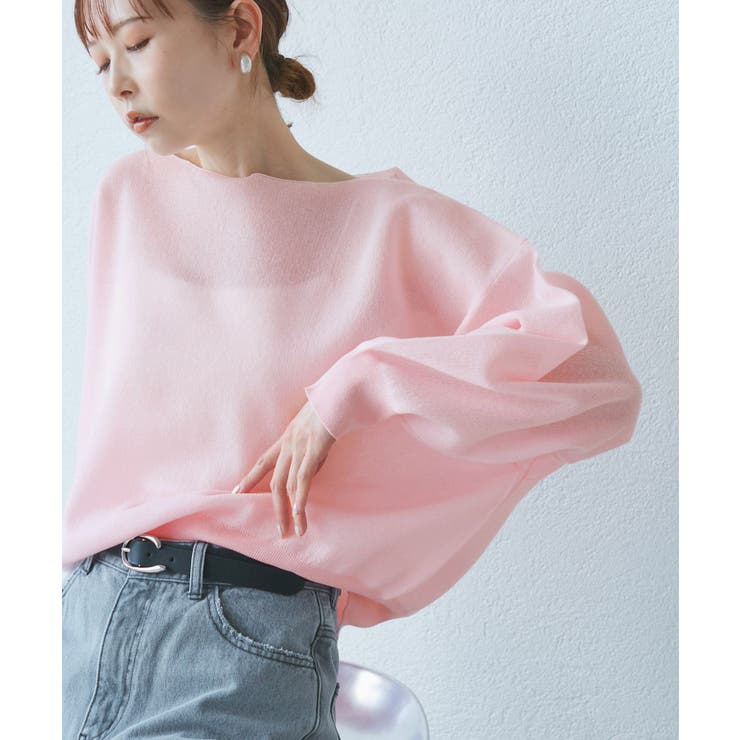 スポンジシアーニットプルオーバー | ROPE' PICNIC | 詳細画像21 