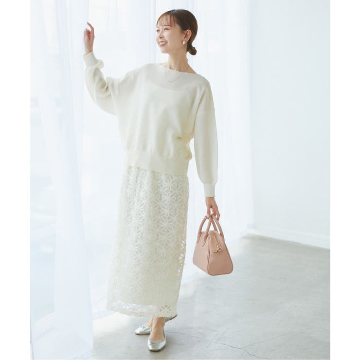 スポンジシアーニットプルオーバー | ROPE' PICNIC | 詳細画像9 