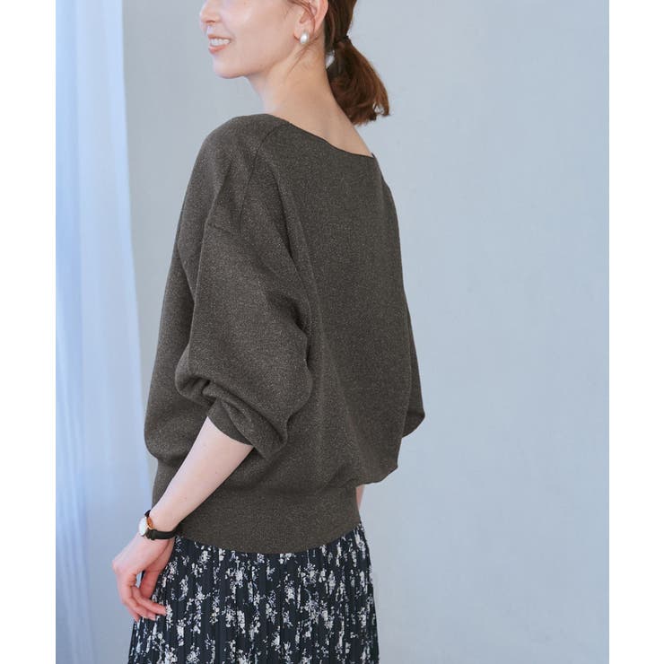 チャコール(06) | スポンジシアーニットプルオーバー | ROPE' PICNIC