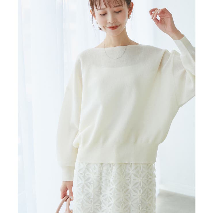 キナリ(16) | スポンジシアーニットプルオーバー | ROPE' PICNIC