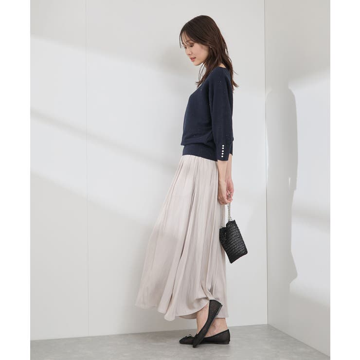 アンジェリーナ7分袖パールドルマンニット | ROPE' PICNIC | 詳細画像10 