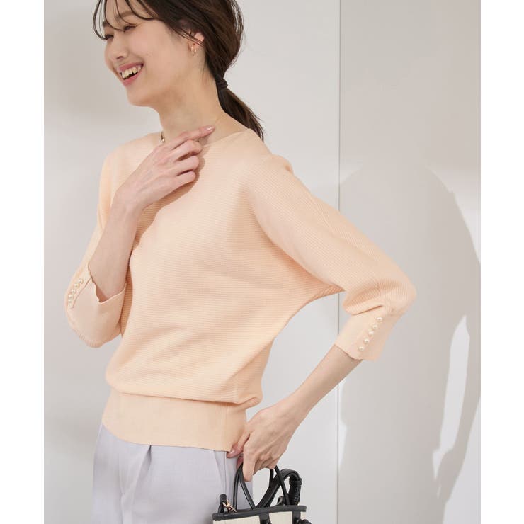 アンジェリーナ7分袖パールドルマンニット | ROPE' PICNIC | 詳細画像20 