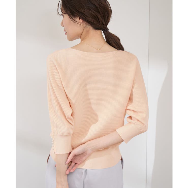 アンジェリーナ7分袖パールドルマンニット | ROPE' PICNIC | 詳細画像21 