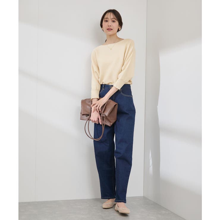 アンジェリーナ7分袖パールドルマンニット | ROPE' PICNIC | 詳細画像22 