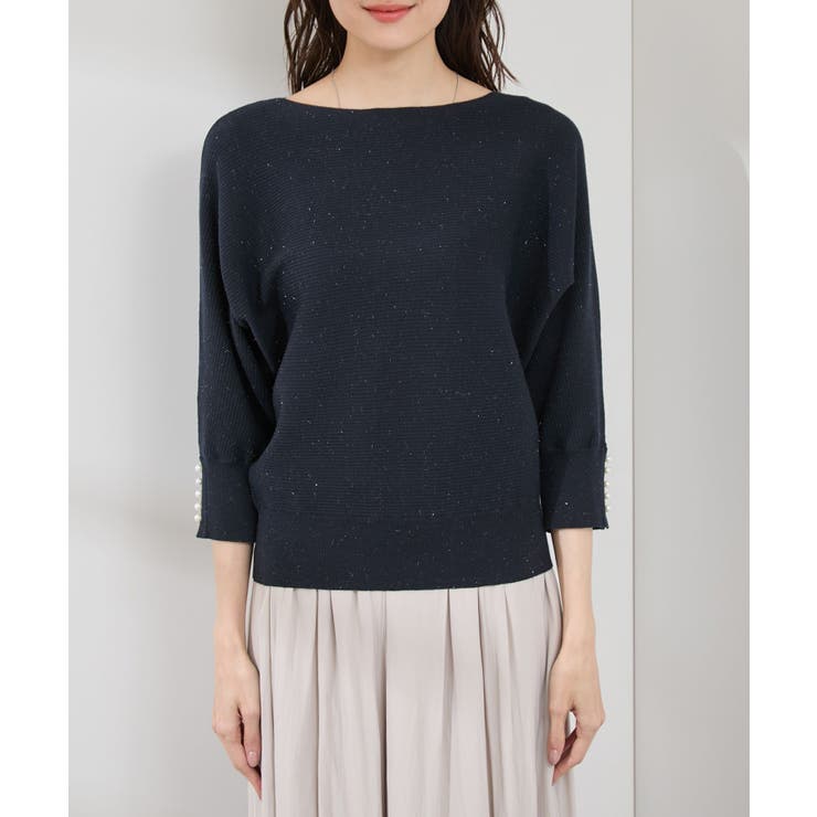 アンジェリーナ7分袖パールドルマンニット | ROPE' PICNIC | 詳細画像27 