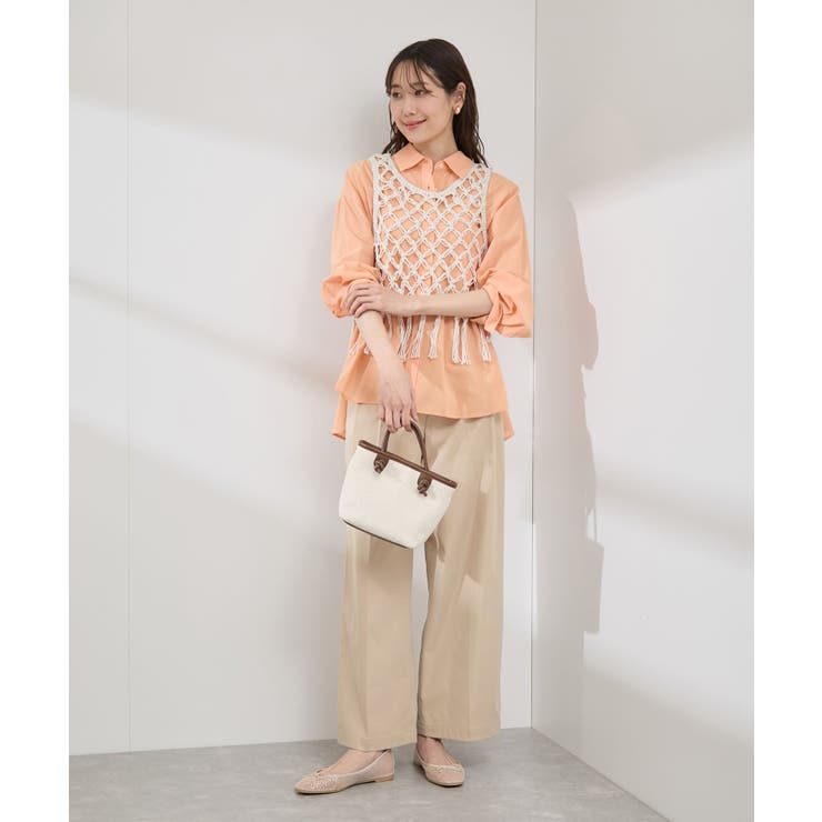 かぎ針ビスチェ×タンクトップセット | ROPE' PICNIC | 詳細画像20 