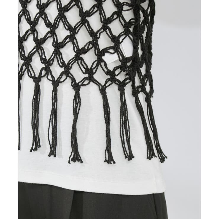 かぎ針ビスチェ×タンクトップセット | ROPE' PICNIC | 詳細画像30 