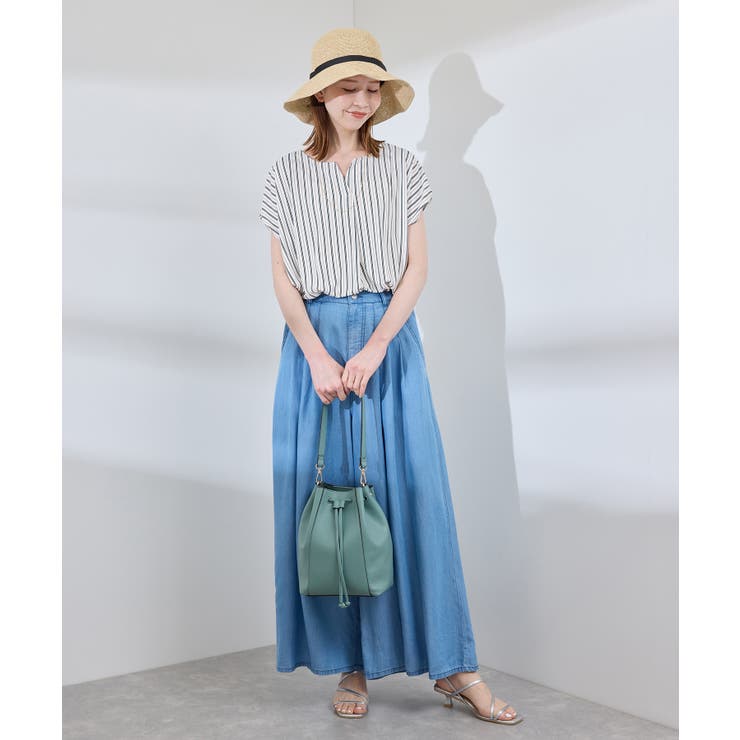 カットジョーゼットスキッパートップス | ROPE' PICNIC | 詳細画像18 