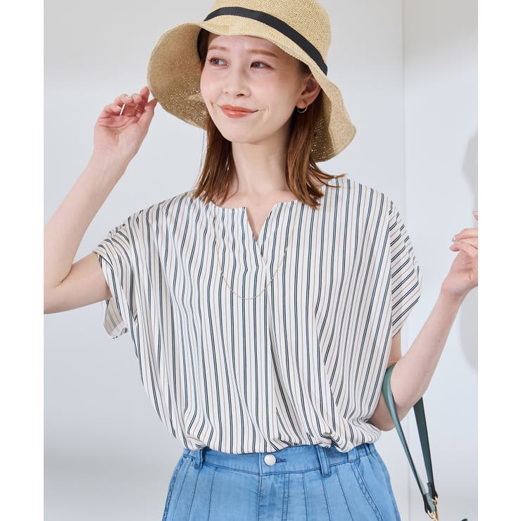 カットジョーゼットスキッパートップス | ROPE' PICNIC | 詳細画像20 