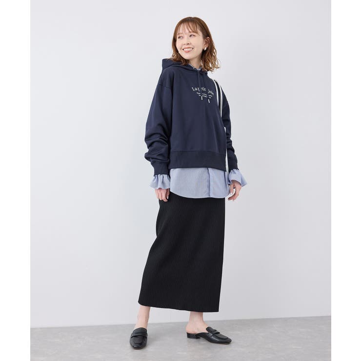 アソートロゴ刺繍裏毛フーディー | ROPE' PICNIC | 詳細画像12 