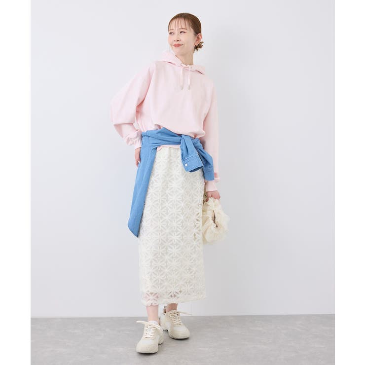 アソートロゴ刺繍裏毛フーディー | ROPE' PICNIC | 詳細画像16 