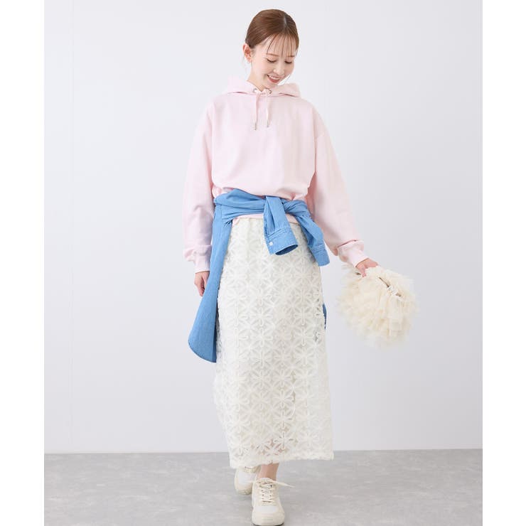 アソートロゴ刺繍裏毛フーディー | ROPE' PICNIC | 詳細画像17 