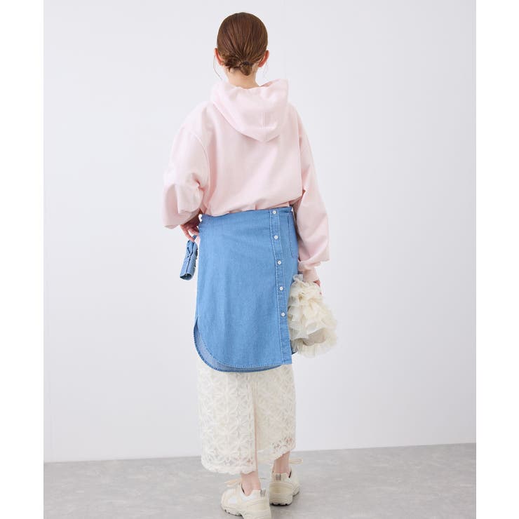 アソートロゴ刺繍裏毛フーディー | ROPE' PICNIC | 詳細画像18 