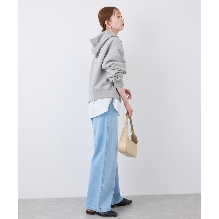 アソートロゴ刺繍裏毛フーディー | ROPE' PICNIC | 詳細画像4 