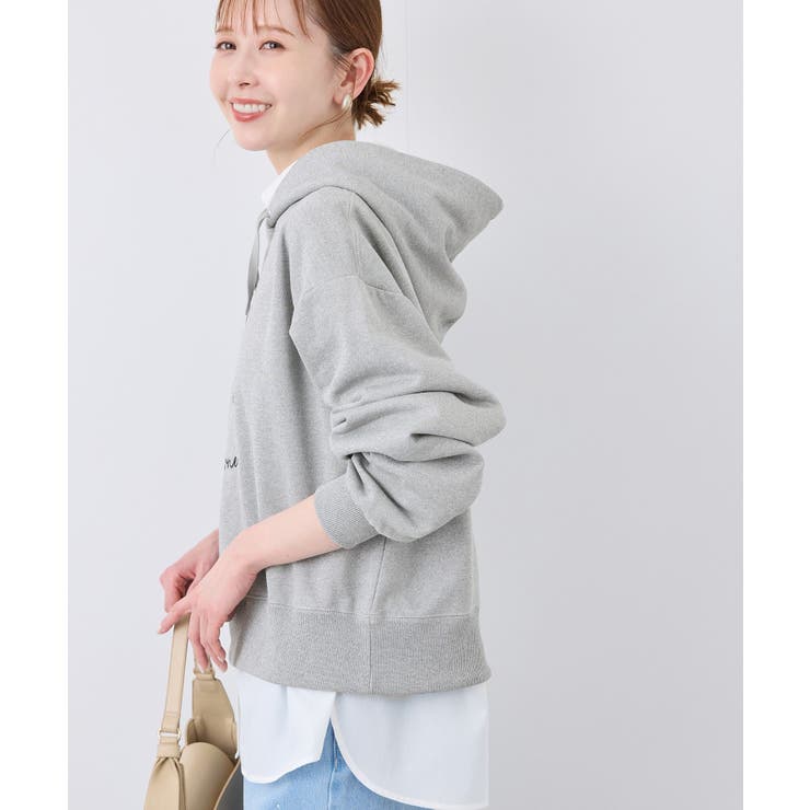 アソートロゴ刺繍裏毛フーディー | ROPE' PICNIC | 詳細画像6 