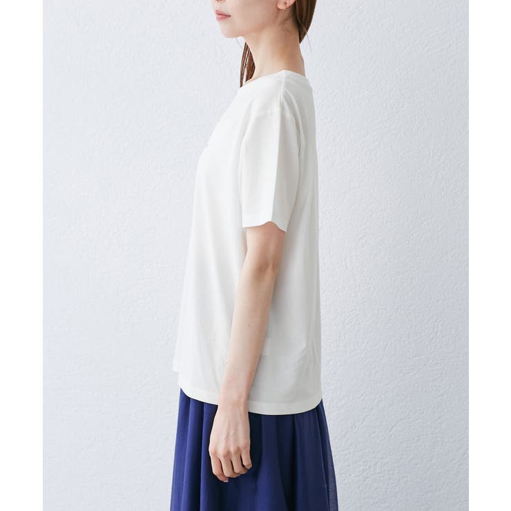 【UVカット・汗染み加工・接触冷感】手描き風ロゴプリントTシャツ | ROPE' PICNIC | 詳細画像21 