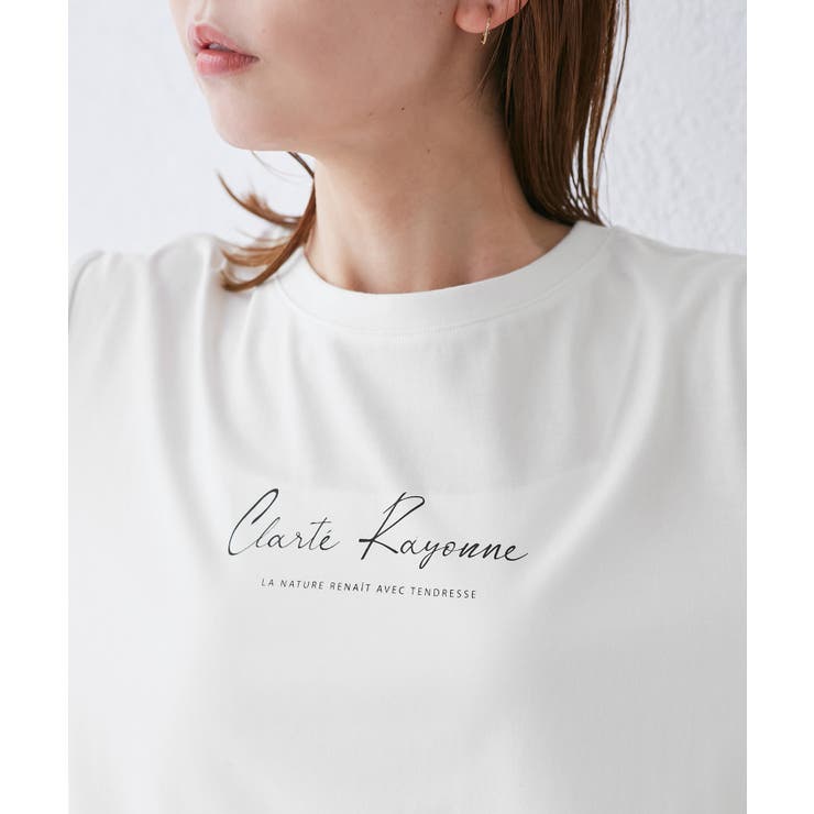 【UVカット・汗染み加工・接触冷感】手描き風ロゴプリントTシャツ | ROPE' PICNIC | 詳細画像24 