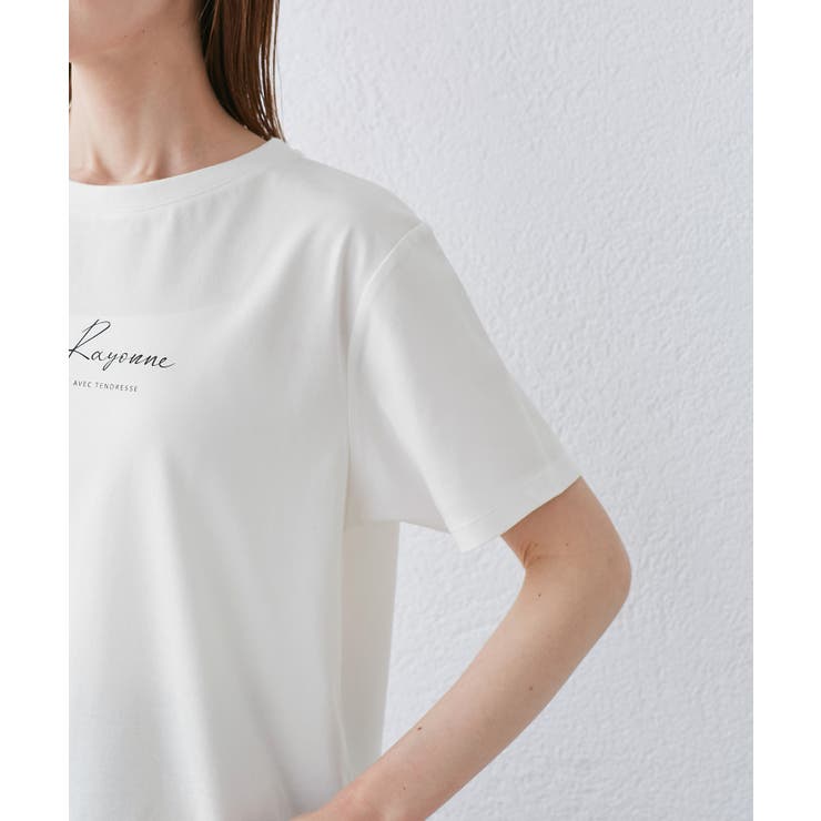 【UVカット・汗染み加工・接触冷感】手描き風ロゴプリントTシャツ | ROPE' PICNIC | 詳細画像26 