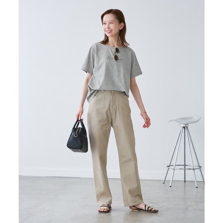 【UVカット・汗染み加工・接触冷感】手描き風ロゴプリントTシャツ | ROPE' PICNIC | 詳細画像5 