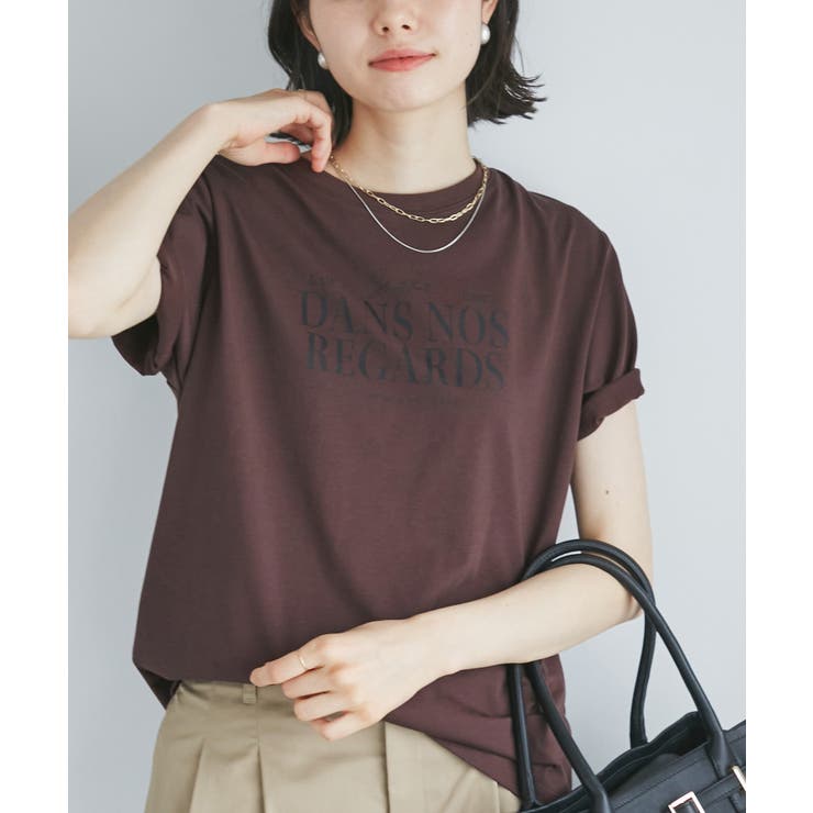 【UVカット・接触冷感・汗染み加工】フレンチロゴプリントTシャツ | ROPE' PICNIC | 詳細画像16 