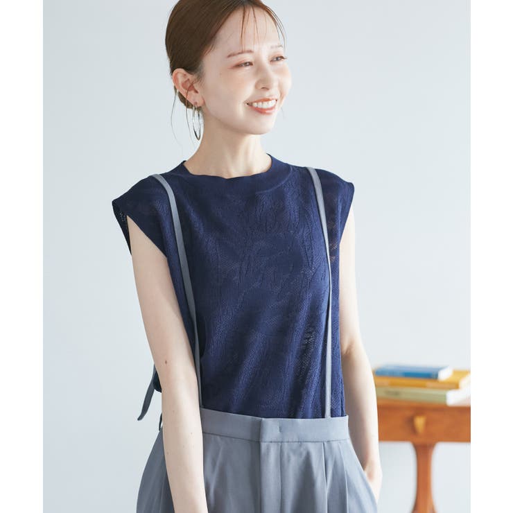 レーシーフレンチサマーニット | ROPE' PICNIC | 詳細画像10 