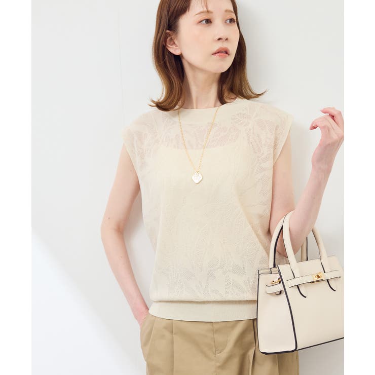 レーシーフレンチサマーニット | ROPE' PICNIC | 詳細画像14 