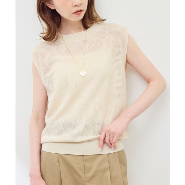 レーシーフレンチサマーニット | ROPE' PICNIC | 詳細画像16 