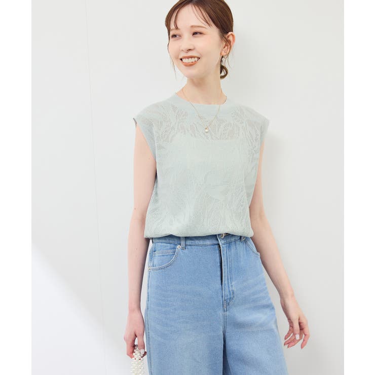 レーシーフレンチサマーニット | ROPE' PICNIC | 詳細画像30 