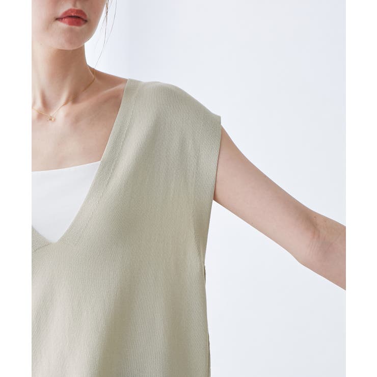 【洗濯機OK】深Vニットプルオーバー | ROPE' PICNIC | 詳細画像19 