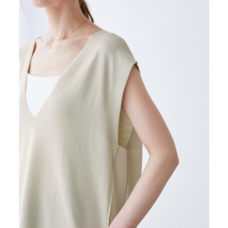 【洗濯機OK】深Vニットプルオーバー | ROPE' PICNIC | 詳細画像20 