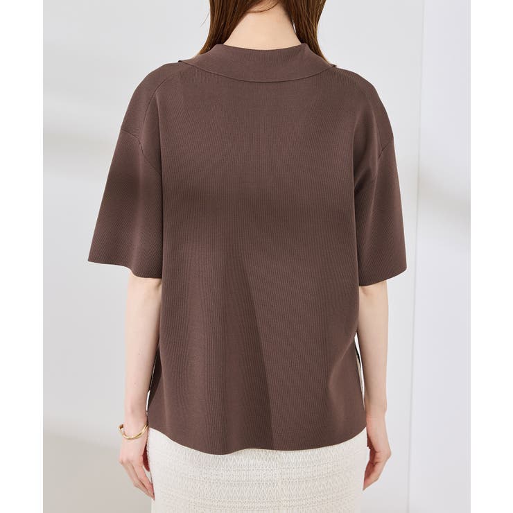 スキッパーサマーニットプルオーバー | ROPE' PICNIC | 詳細画像20 