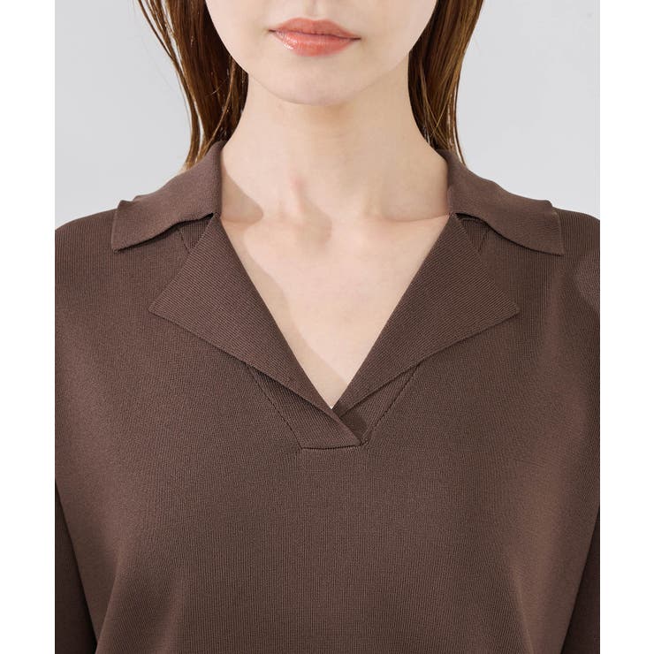 スキッパーサマーニットプルオーバー | ROPE' PICNIC | 詳細画像21 