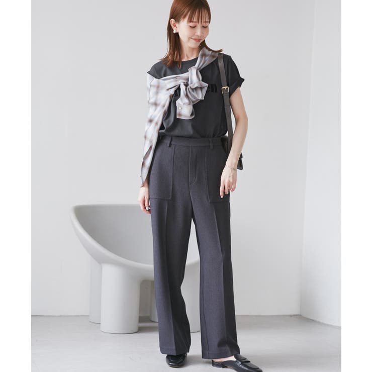 【UVカット・接触冷感・汗染み加工】フロッキーロゴTシャツ | ROPE' PICNIC | 詳細画像6 